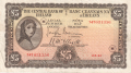 Ireland, Republic Of 2 5 Pounds, Prefix 74T, 2.3.1944